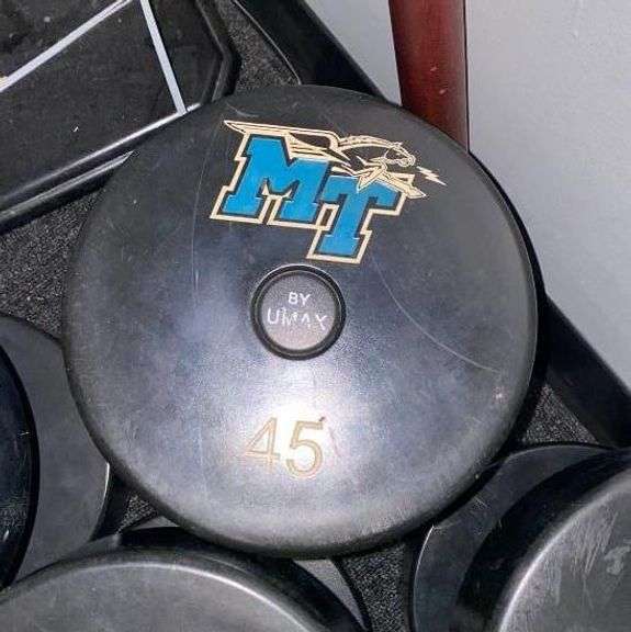 (2) 45LB Dumbbells by UMAX image