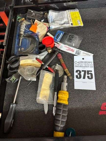 Mixed Tools and Hardware Lot image