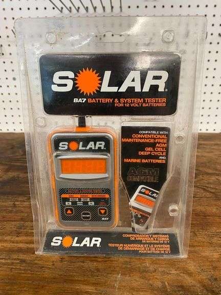 SOLAR BA7 Battery & System Tester image