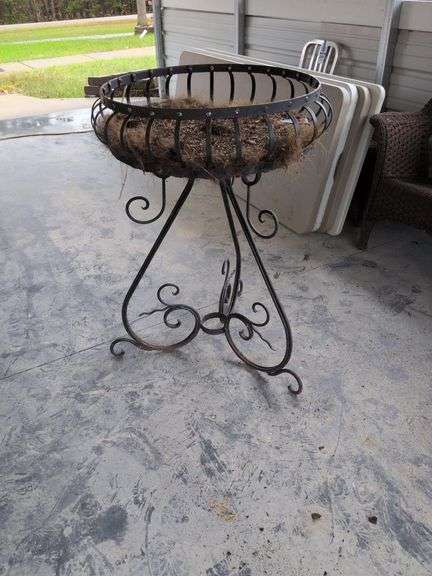 Wrought Iron Planter image