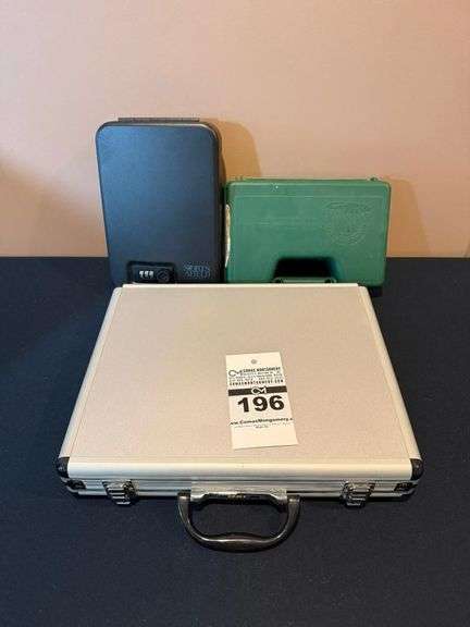 Gun Cleaning Kit, Two Gun Cases, Sports Afield Combination Lock Box image