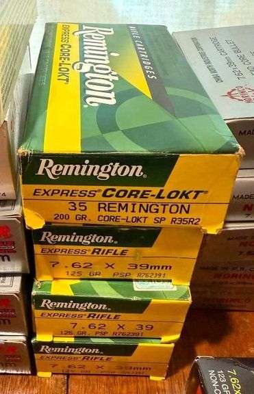 Remington Rifle Cartridge Lot image