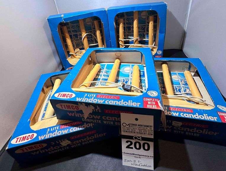 5 - Vintage Electric Window Candoliers image