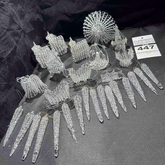 Christmas Ornaments - Crystal, Glass, & Mirrors image