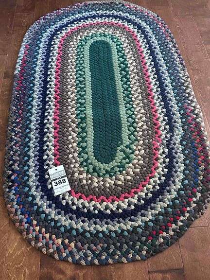 Vintage/Antique Braided Rug image