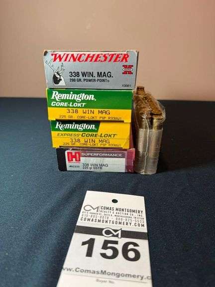 .338 WIN MAG Ammunition Assortment image
