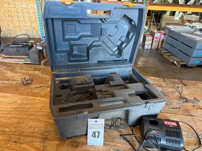 Ryobi 18v Battery Charger with Tool Hard Case image