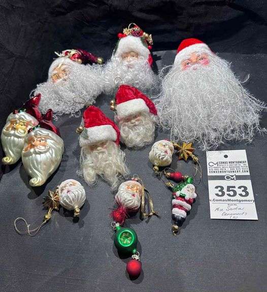 Christmas Orinaments - Santa image