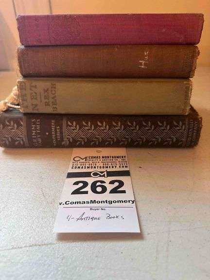 Books - Antique - Grimm,  Beach, Hueston, Burns image