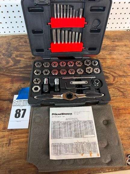 GearWrench 40-Piece SAE Tap and Die Drive Tool Set image