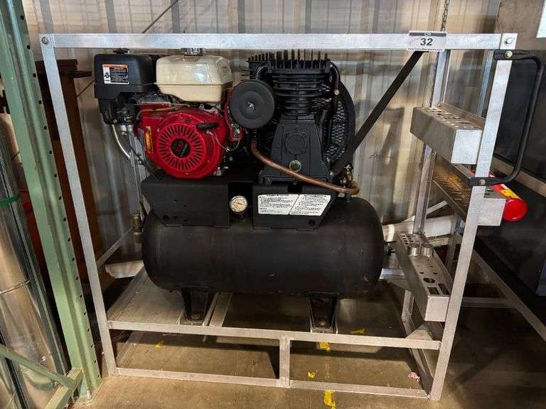 NorthStar Air Compressor with Honda GX390 Engine - Metal Frame/Mount image