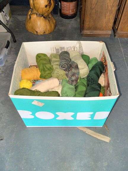 Massive Box of Yarn image