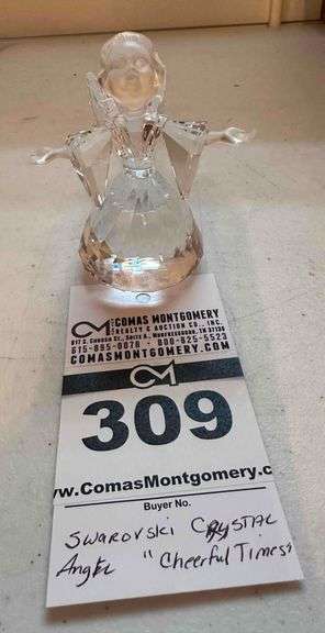 Swarovski Crystal Angel "Cheerful Times" image