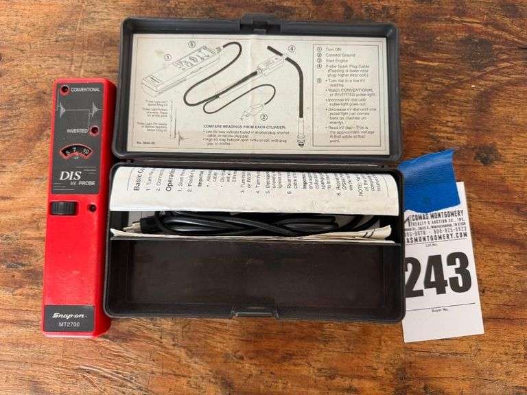 Snap-on MT2700 DIS/kV Probe Secondary Ignition System Tester image