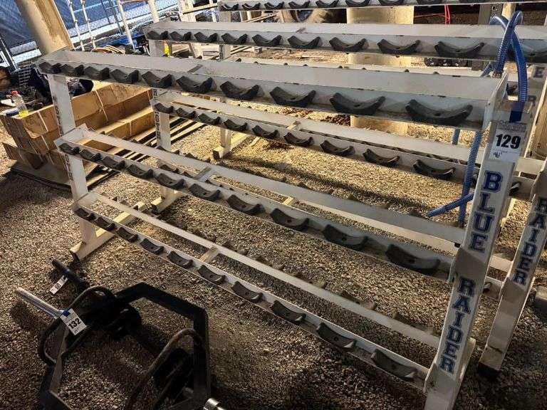 MTSU Blue Raider Dumbbell Rack image