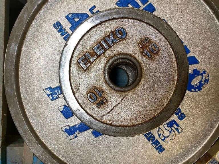 (1) Eleiko 10 lb Weight Plate image