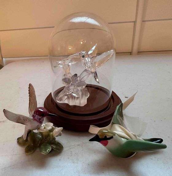 Humming Birds (3) with a Dome image