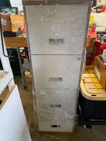 Four-Drawer Metal Filing Cabinet image