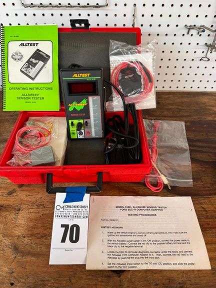Alltest Allsweep Sensor Tester Model 9100 image