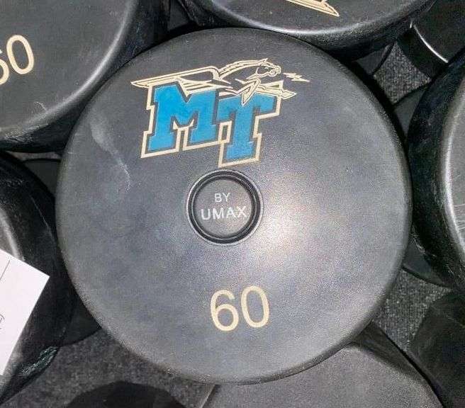 (2) 60LB Dumbbells by UMAX image