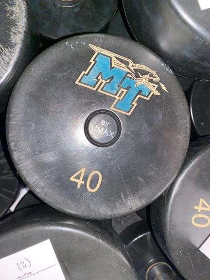 (2) 40LB Dumbbells by UMAX image