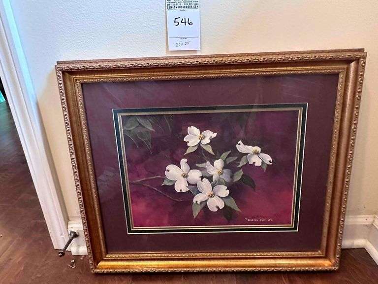 Picture - "Dogwood Blossoms" 49/1500  by Burton Dye image