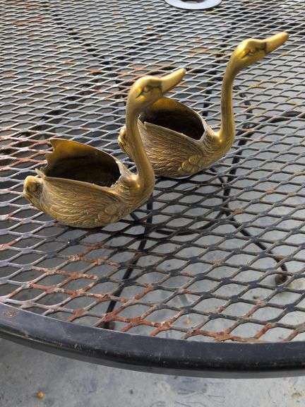 2 Brass Swans image