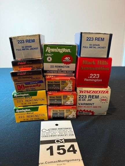 Mixed Lot of .223 Remington Ammunition image