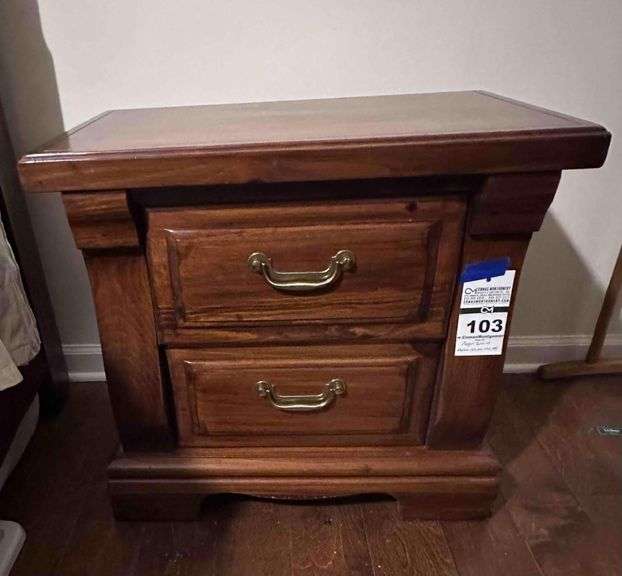 Night Stand with 2 Drawers image