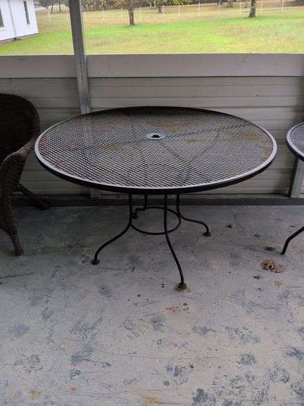 Wrought Iron Table image