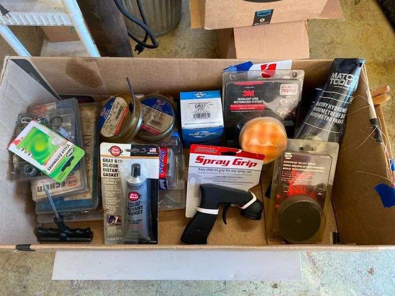 Mixed Lot of Automotive and Shop Supplies image