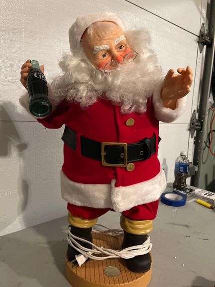 25” Animated Coca Cola Santa image