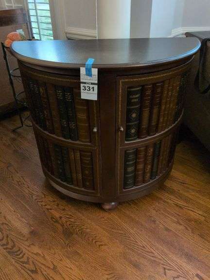 Bookcase or Cabinet with a Faux Book Facade. image