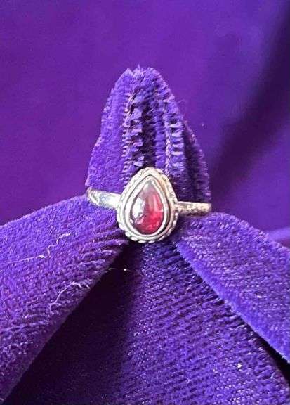 Vintage Garnet Ring image