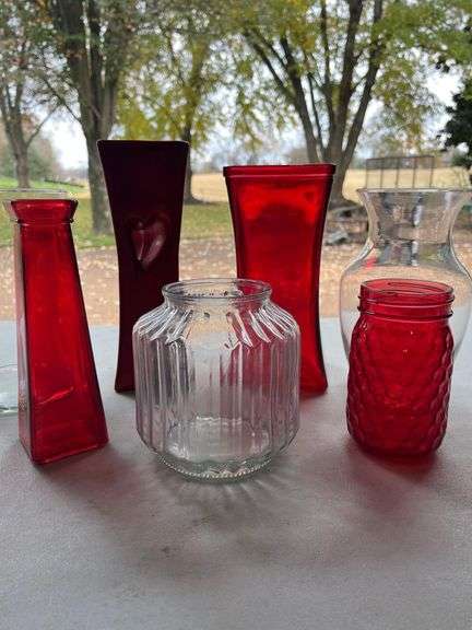 7 Assorted Vases/Jars image
