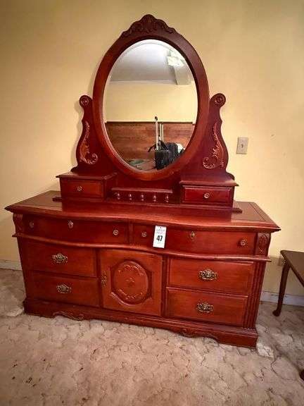 Dresser with Mirror image