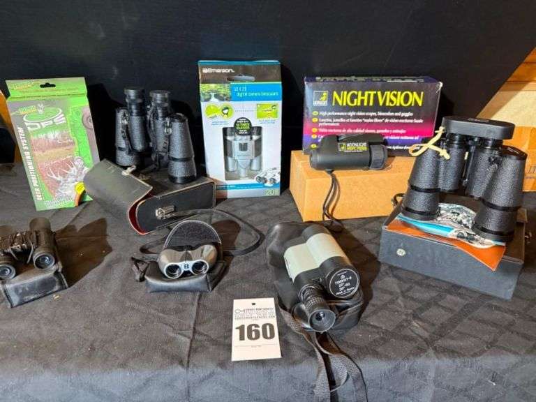 Binoculars and Trail Camera image