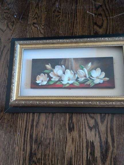 Framed Magnolia Picture 15.5 x 9.5 image