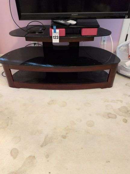 Glass TV Stand 50”x19” image