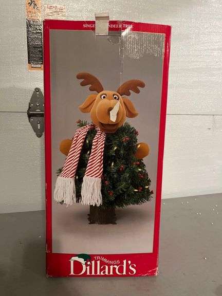 22” Singing Reindeer Tree image