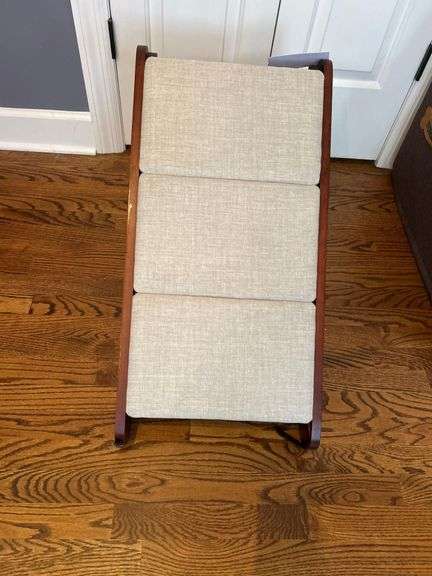 Folding Wood and Cloth Covered Pet Ramp image