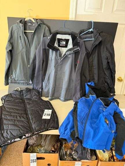 North face and misc.   Men’s Outerwear image