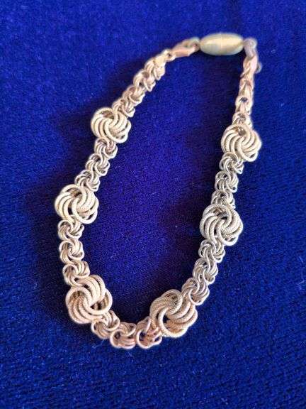 Vintage Italian Rosette Bracelet image