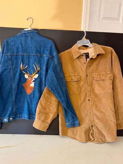 Denim Jacket  and Sherpa Lined Shirt image