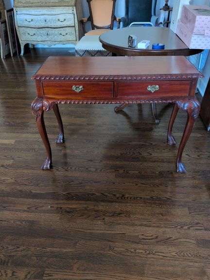 42 x 16 Chippendale Style Sofa Table image
