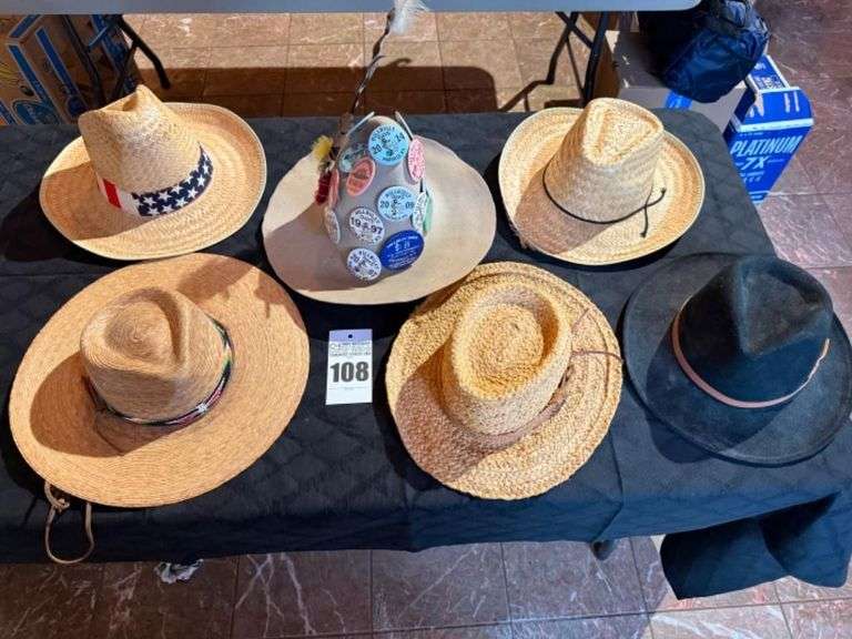 Straw and Wool Hats image