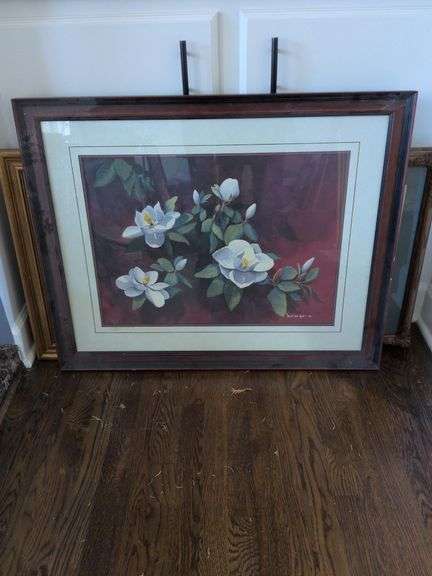 Burton Dye Framed Print 35.5 x 29 image