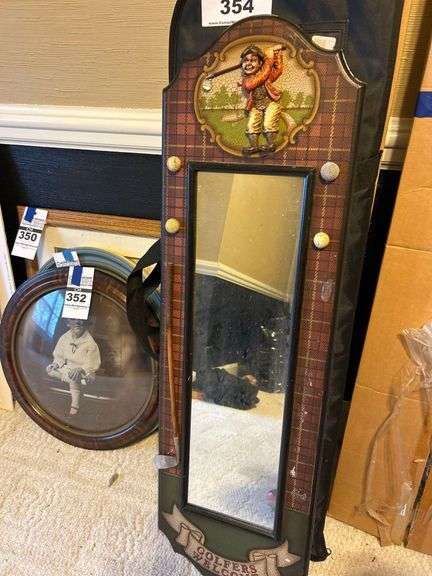 Golfers Welcome Mirror 11.5”x39” image