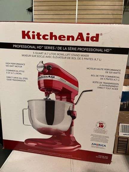 Kitchen Aid Mixer - New in Box - Red image