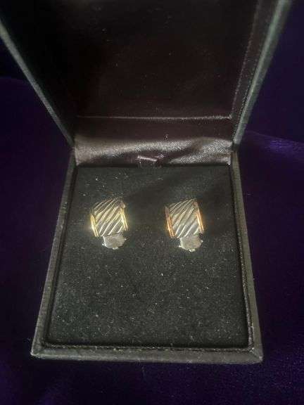 Cable Loop Hoop Earrings image